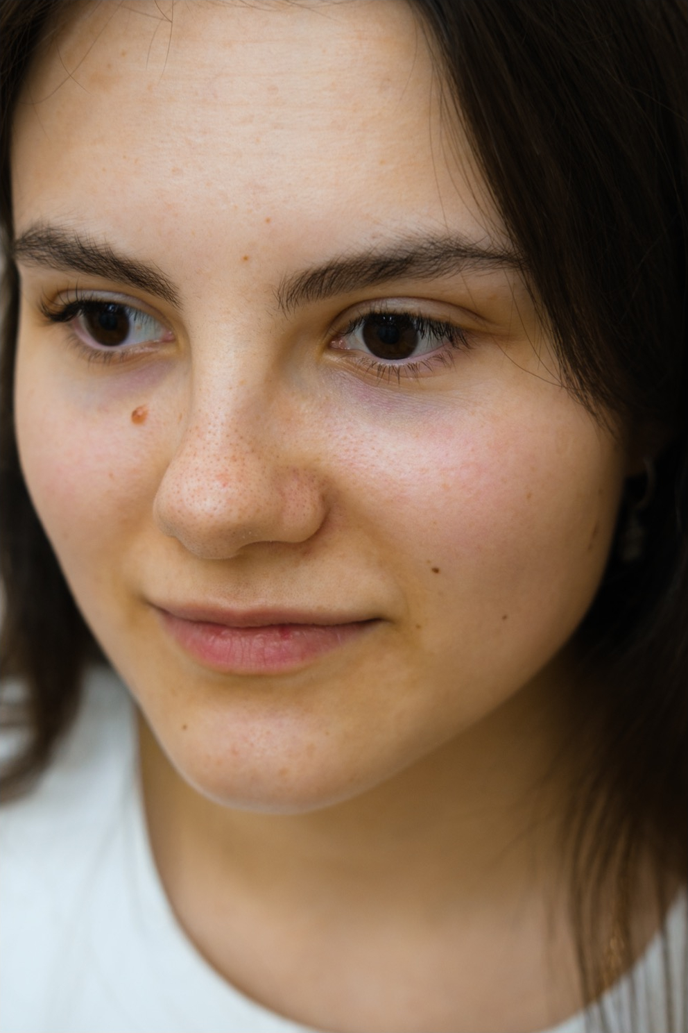 Augenbrauen Permanent Make-Up – Vorher